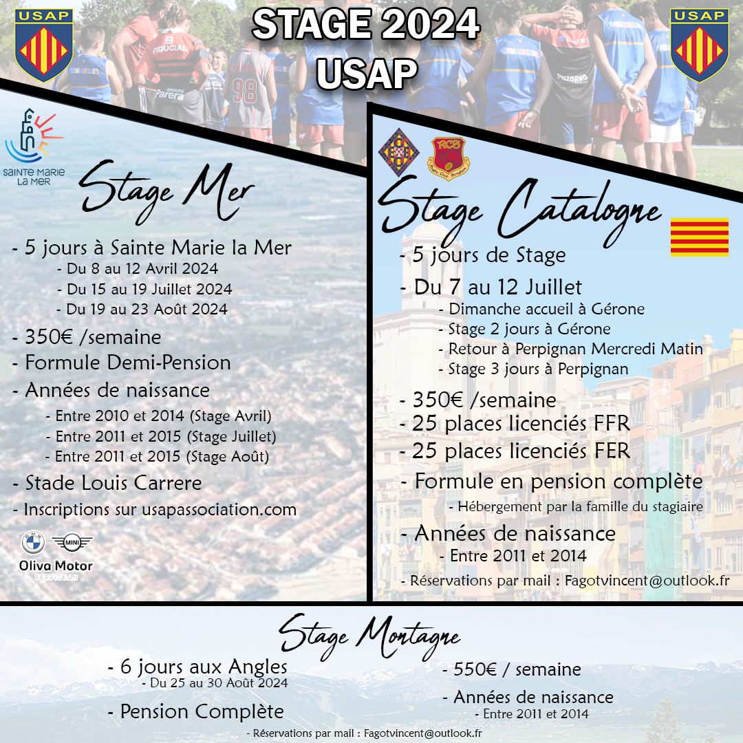 Stage USAP 2024